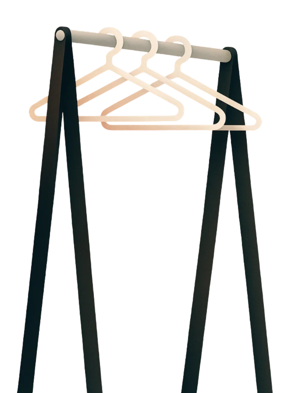 Fitly hanger stand illustration